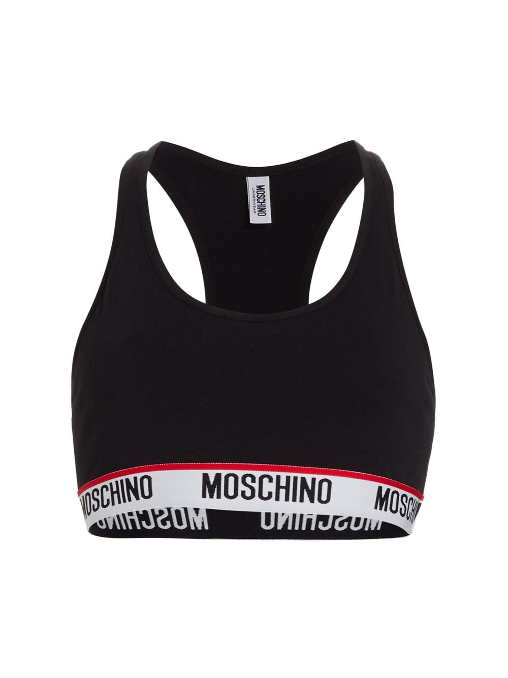 

Бюстгальтер с логотипом Moschino, черный