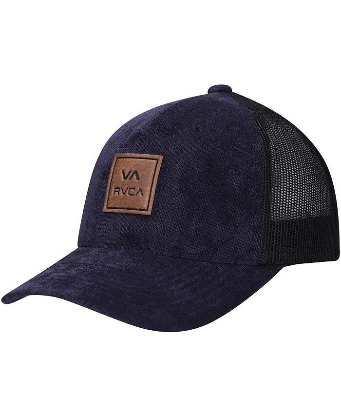 

Темно-сине-черная кепка Big Boys ATW Curved Snapback Trucker RVCA, темно-синий/черный