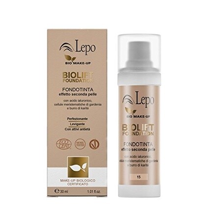

Lepo Biolift Тональный крем с эффектом второй кожи 30 мл, оттенок 15 ‎Lepo, Коричневый