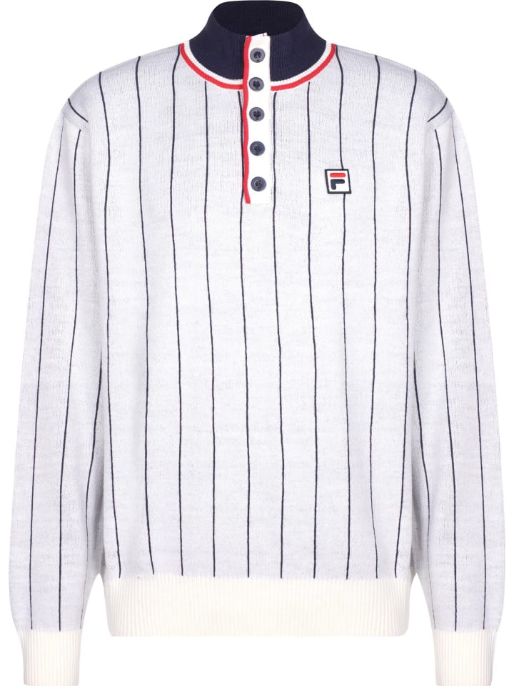 

Толстовка Fila, цвет bright white pin stripes