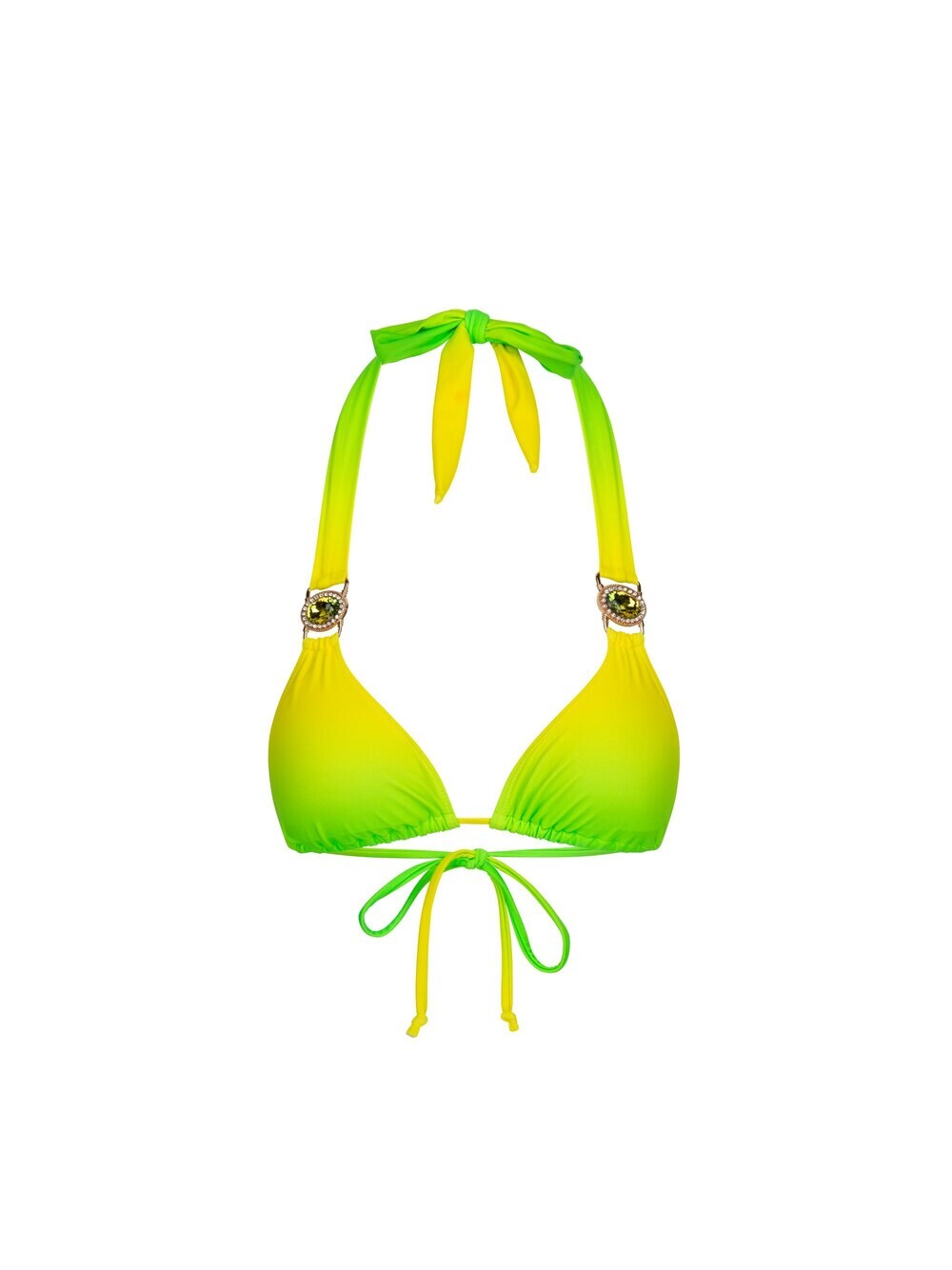 

Бюстгальтер-майка Бикини Топ Moda Minx Club Tropicana, зеленый