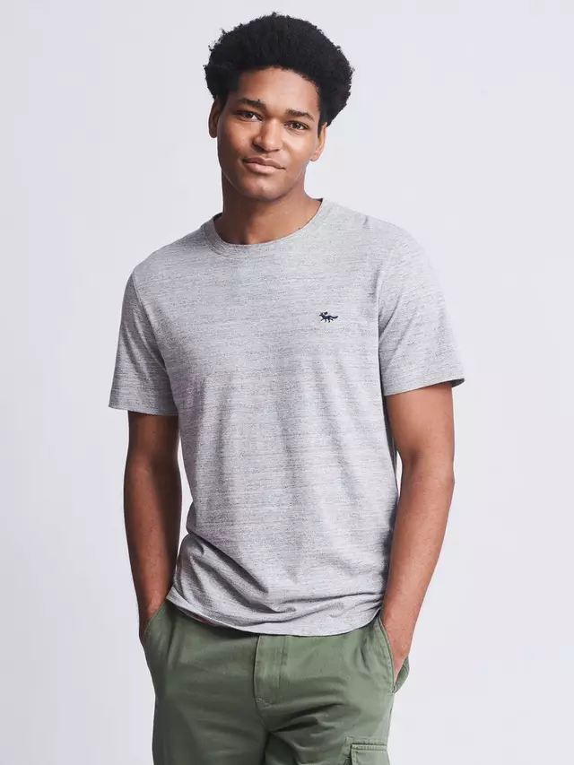 

Футболка Aubin Logo Cotton, цвет grey/jaspe