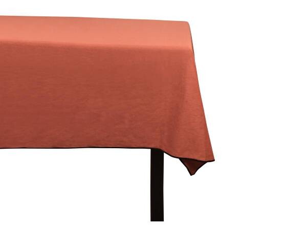 

Скатерть Vente-unique BORINA, 170x1x170 см цвет terracotta