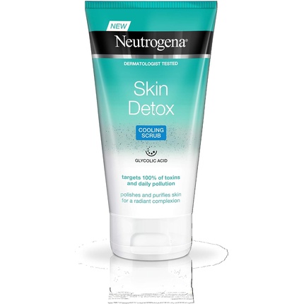 Охлаждающий гель-скраб Skin Detox 150 мл, Neutrogena скраб для лица skin detox exfoliante purificante neutrogena 150 мл