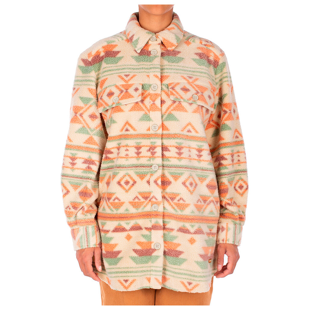 

Рубашка Iriedaily Women's Fluffle Overshirt, бежевый