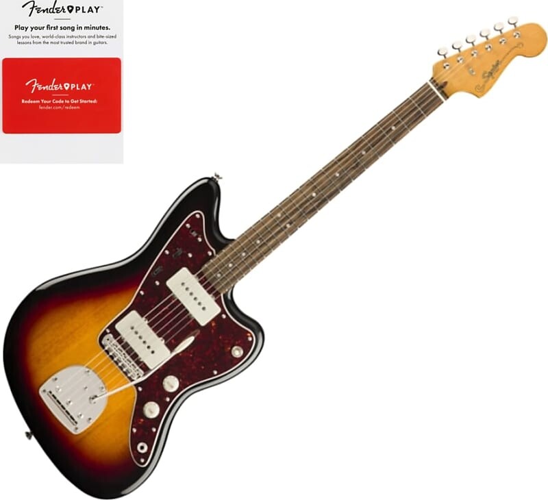 

Электрогитара Squier Classic Vibe ‘60s Jazzmaster Electric Guitar, Sunburst w/ Fender Play