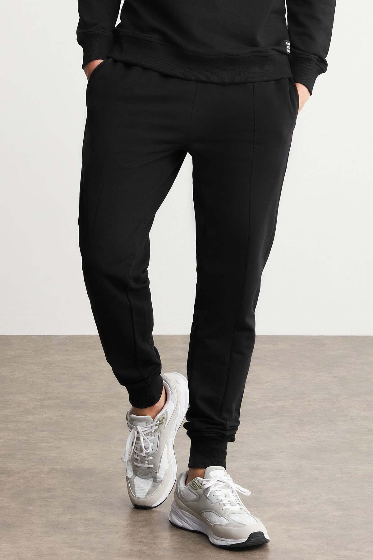Черные спортивные штаны Fabian Comfort GRIMELANGE, черный толстовка addis comfort кирпичного цвета grimelange оранжевый