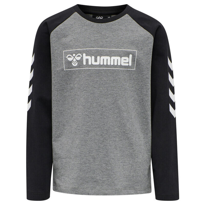

Футболка Hmlbox из органического хлопка унисекс для детей и спортсменов HUMMEL, цвет grau