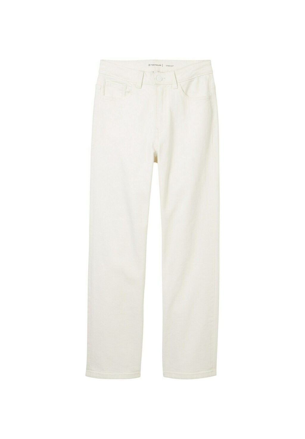 

Джинсы Straight Leg STRAIGHT COLORED TOM TAILOR, цвет whisper white