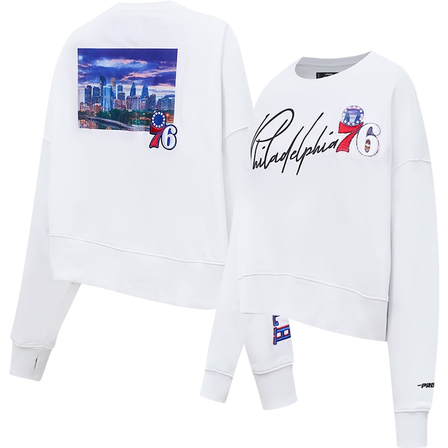 

Толстовка Pro Standard Philadelphia 76Ers, белый