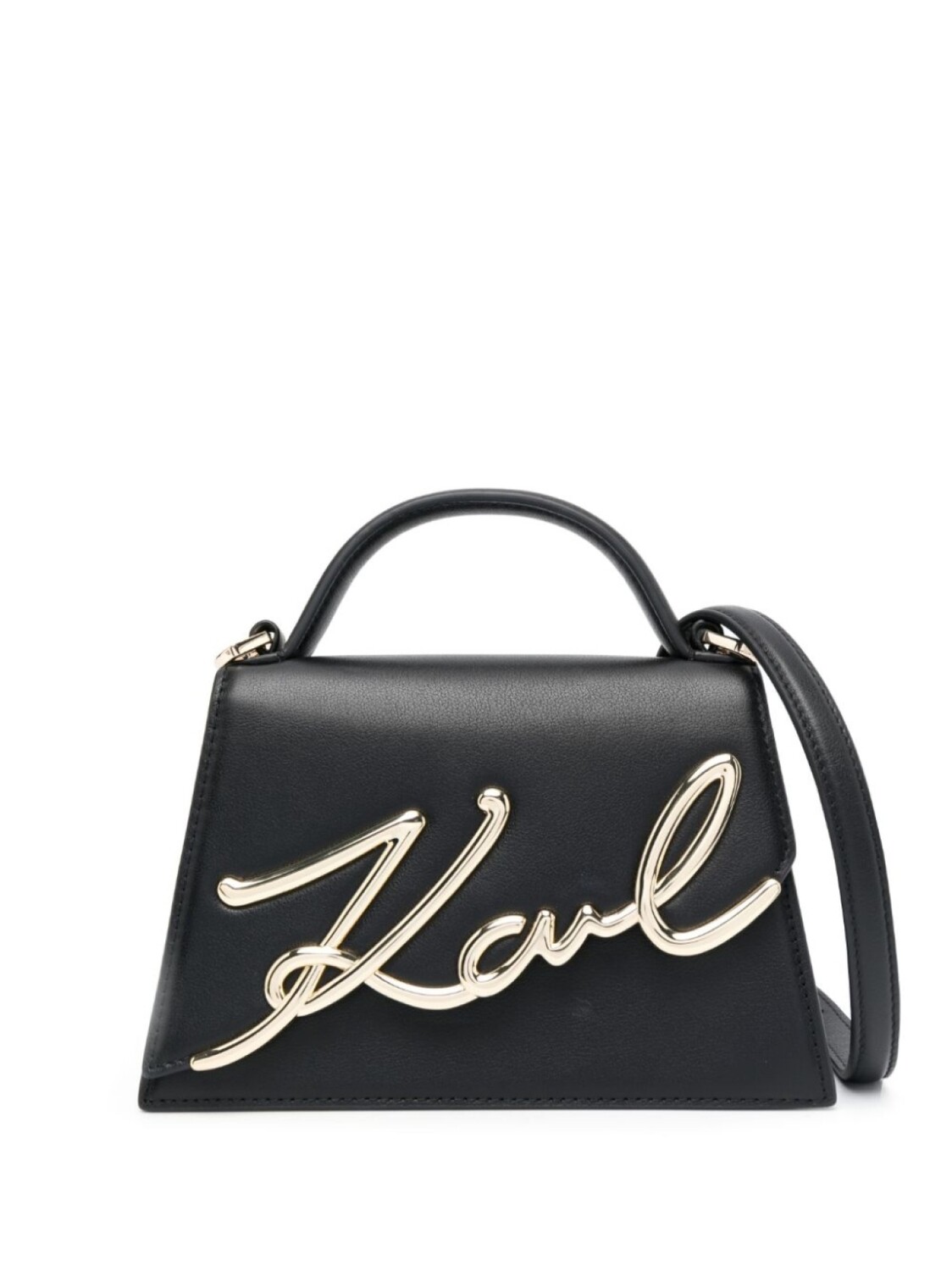 

Маленькая сумка через плечо Signature Karl Lagerfeld, черный