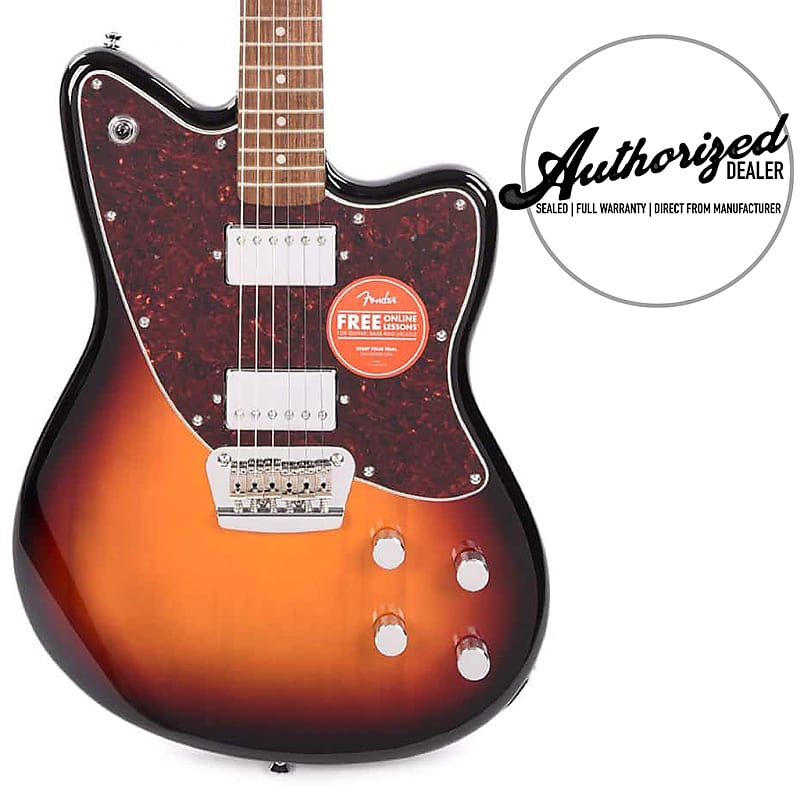 Электрогитара Fender Squier Toronado HH Laurel Neck Electric Guitar - 3 Color Sunburst