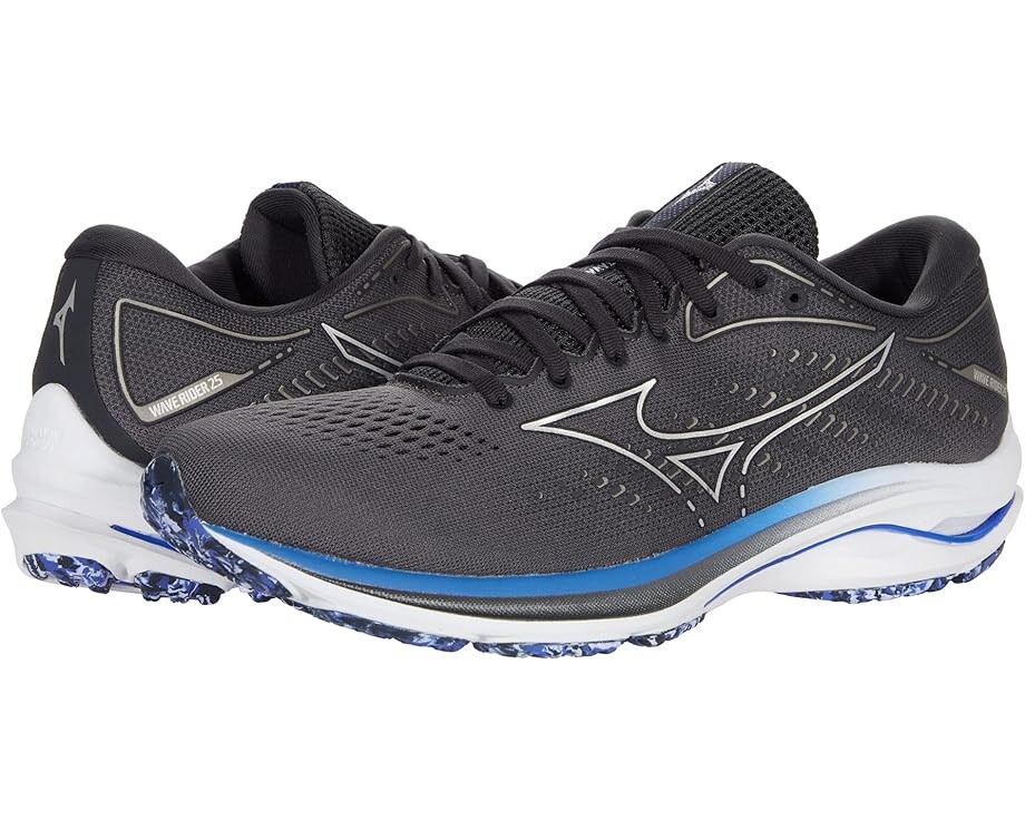

Кроссовки Mizuno Wave Rider 25, цвет Obsidian