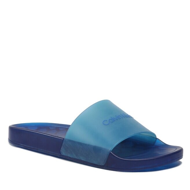 

Шлепанцы Calvin Klein TranspPool Slide, синий