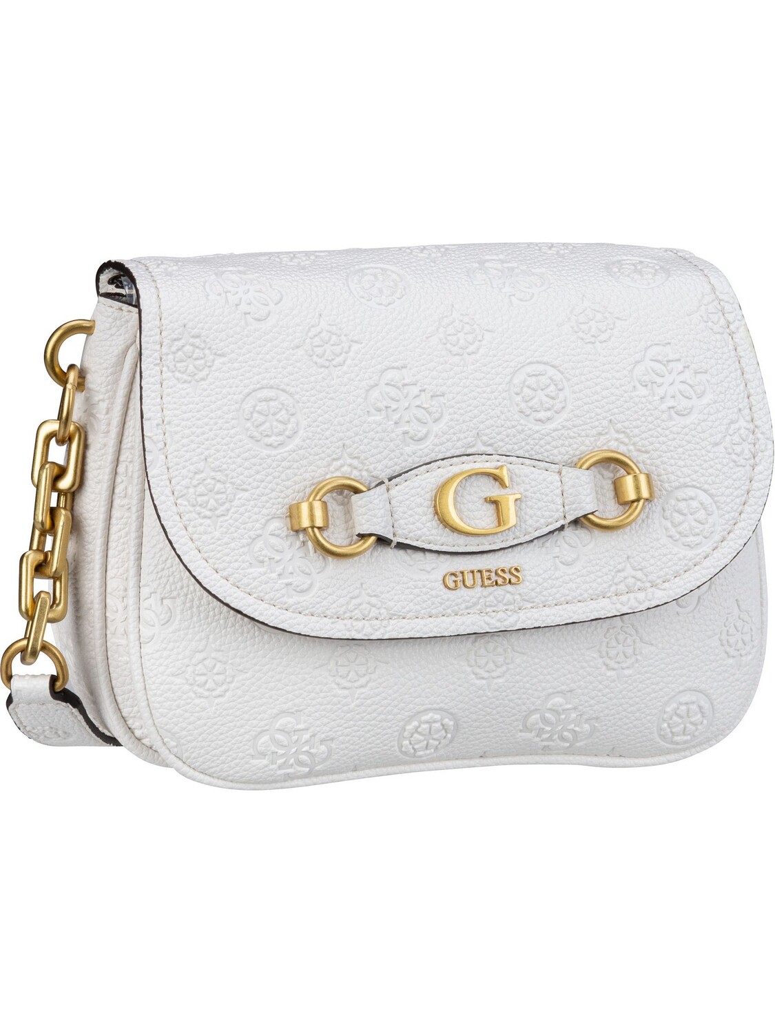 

Сумка через плечо Guess Umhängetasche Izzy Peony Trible Compartment Flap, цвет Stone Logo