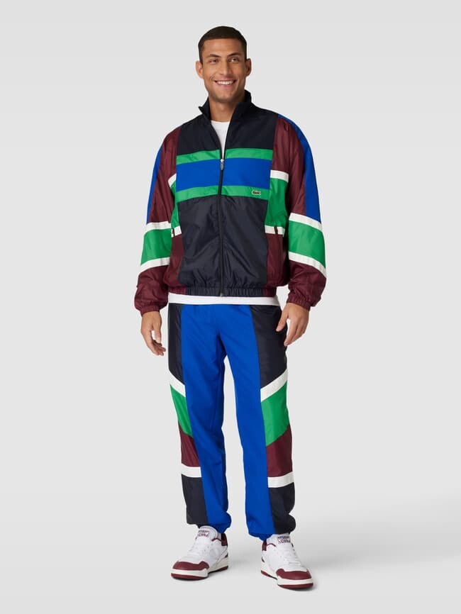 

Толстовка с воротником стойкой Lacoste, черный