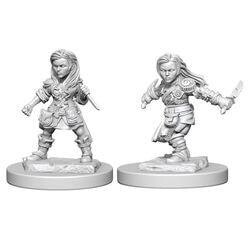 

Миниатюра Wizkids Dungeons & Dragons: Nolzur's Marvelous Unpainted Miniatures - Halfling Female Rogue
