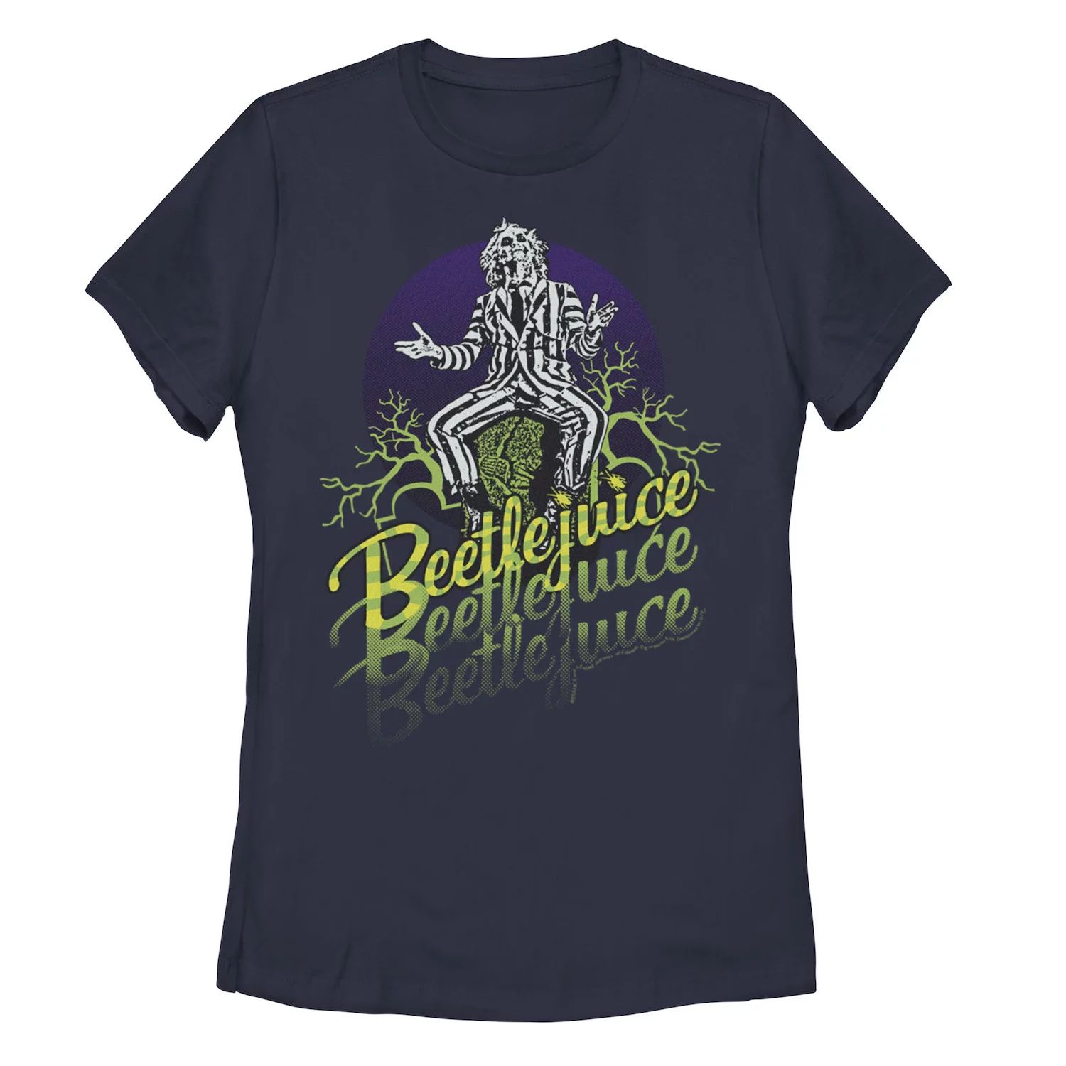 цена Детская футболка с рисунком Beetlejuice Three Times Licensed Character