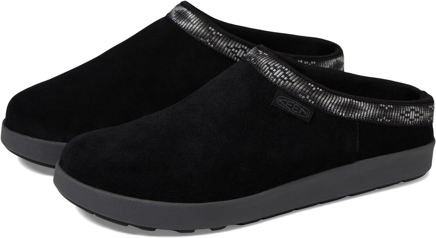 

Сабо KEEN Elle Mule Suede, цвет Black/Magnet