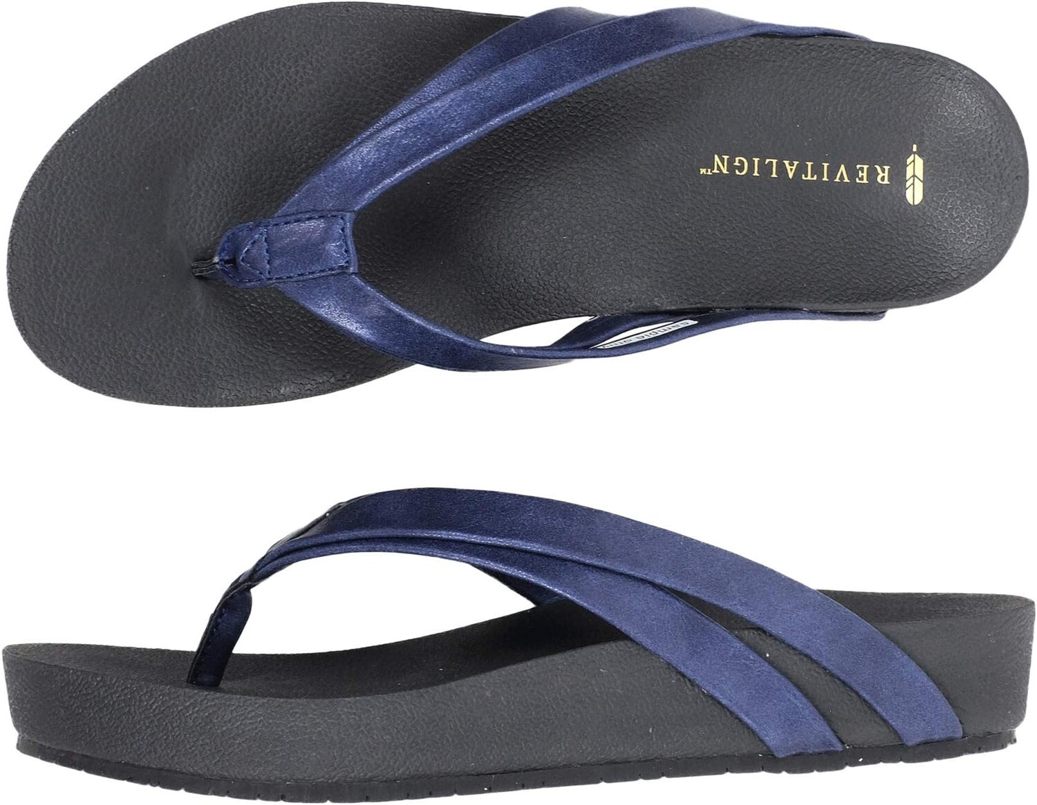 

Шлепанцы Sandy Seas Flip-Flop Revitalign, темно-синий