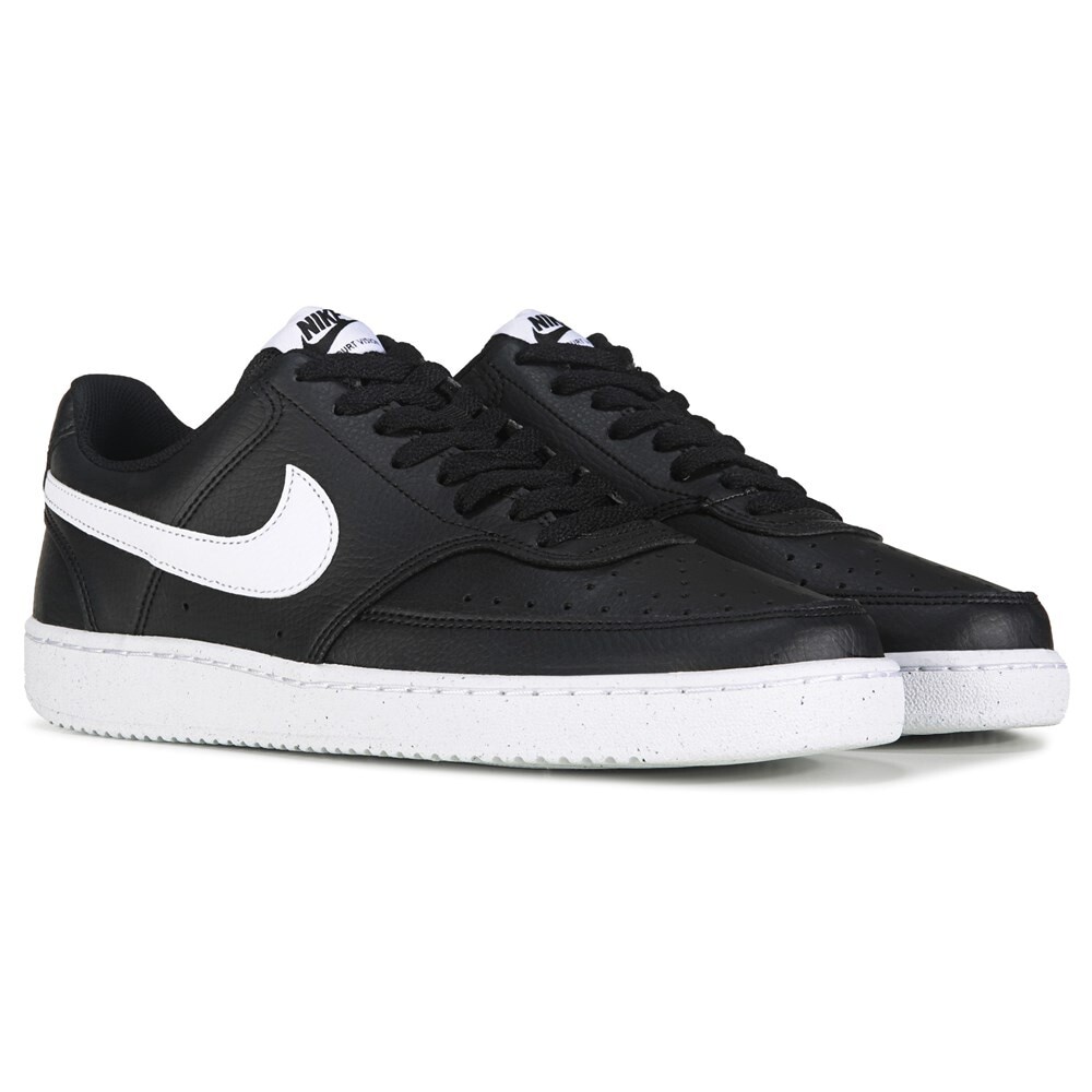 

Мужские низкие кроссовки Court Vision Nike, черный