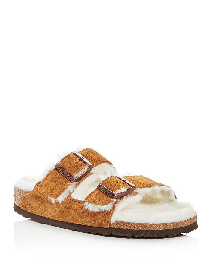 

Женские шлепанцы из овечьей шерсти Arizona Birkenstock