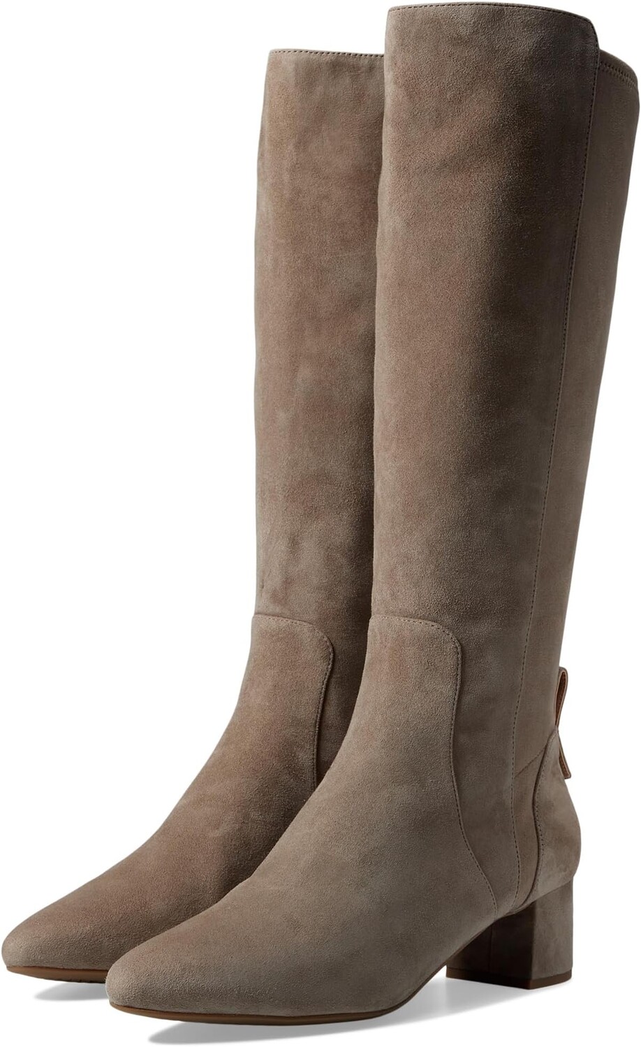 

Сапоги The Go-To Block Heel Tall Boot 45 mm Cole Haan, цвет Irish Coffee Suede