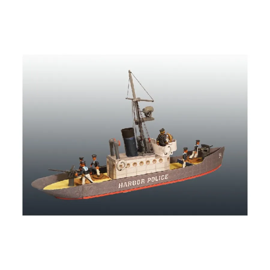 

Комплект быстрого патрульного катера, Ships (28mm) (Reviresco)