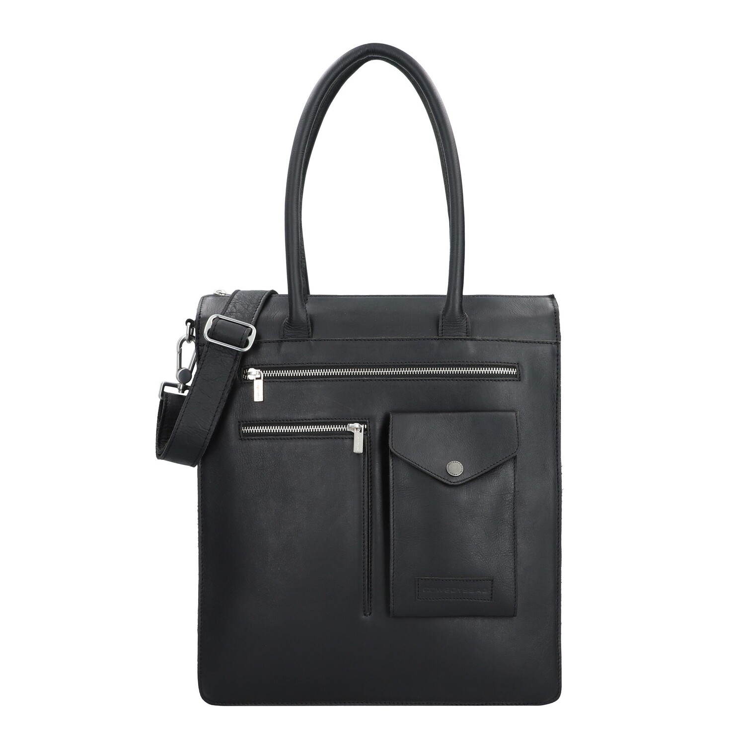 

Сумка для ноутбука Cowboysbag Leder 35 cm Laptopfach, черный