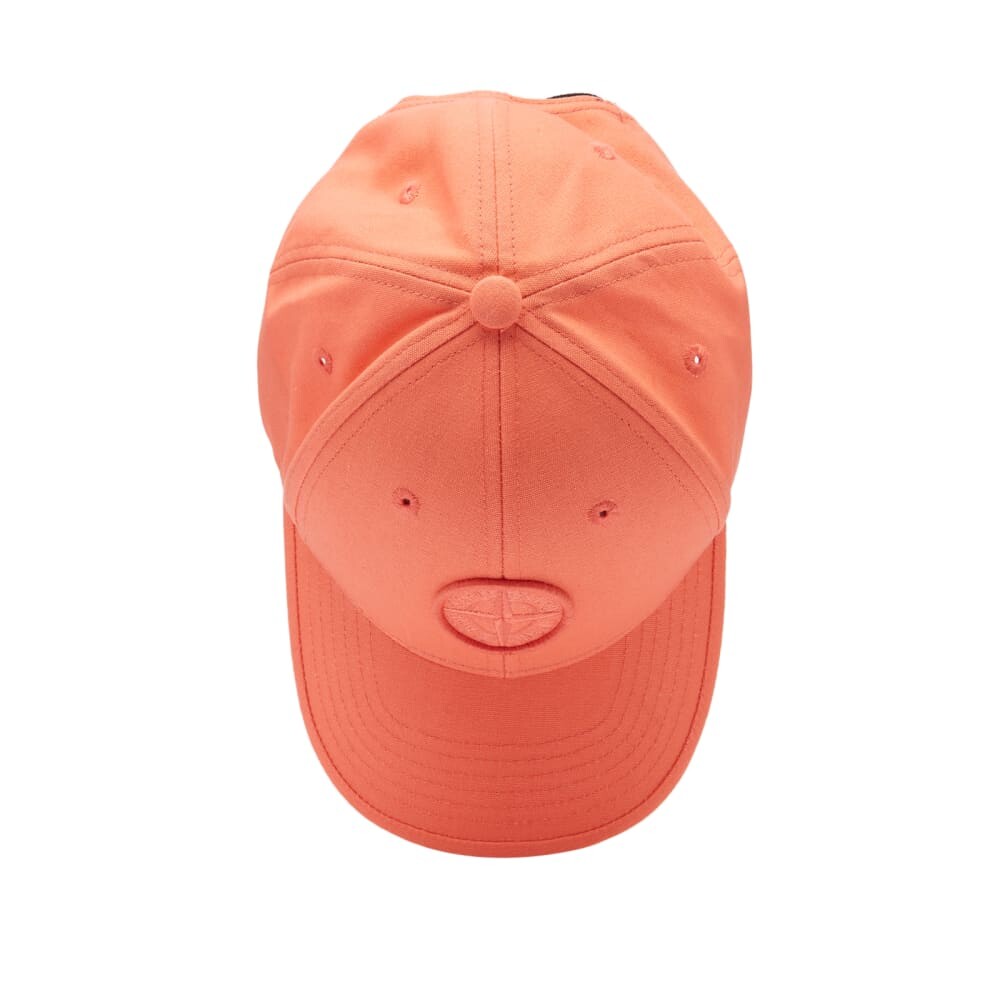 

Кепка с логотипом Stone Island Junior, коралловый