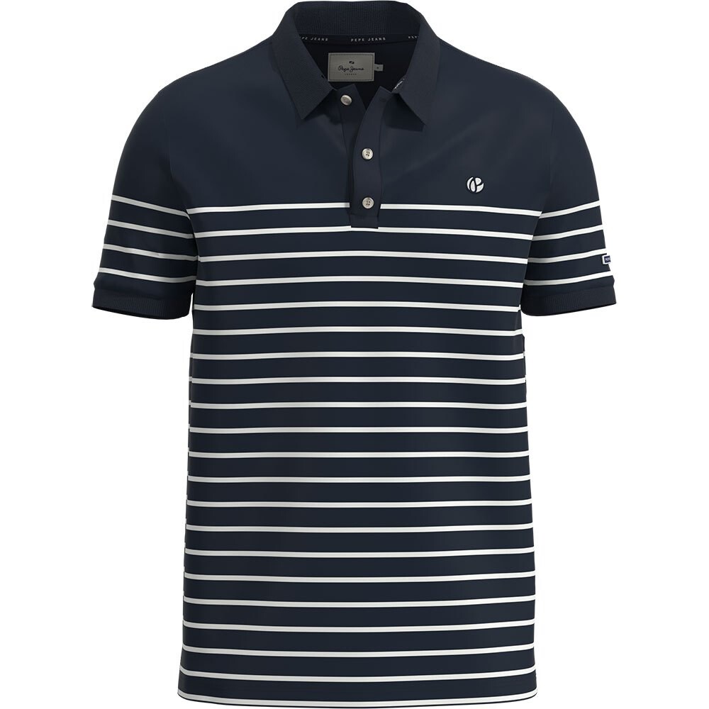 

Поло с коротким рукавом Pepe Jeans Nathan, синий