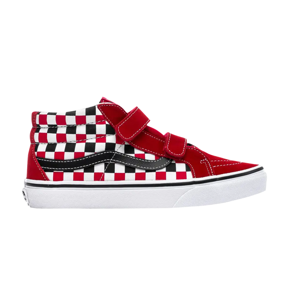 

Кроссовки Sk8-Mid Reissue V Kids Vans, красный