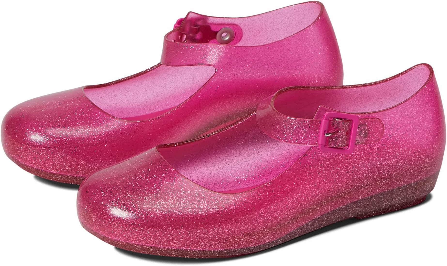 Балетки Dora III BB Mini Melissa, цвет Pink/Glitter Silver