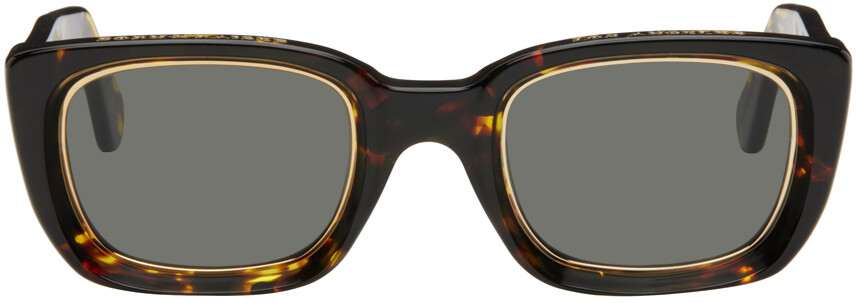 

Солнцезащитные очки Born X Raized Edition Lira черепаховой расцветки RETROSUPERFUTURE
