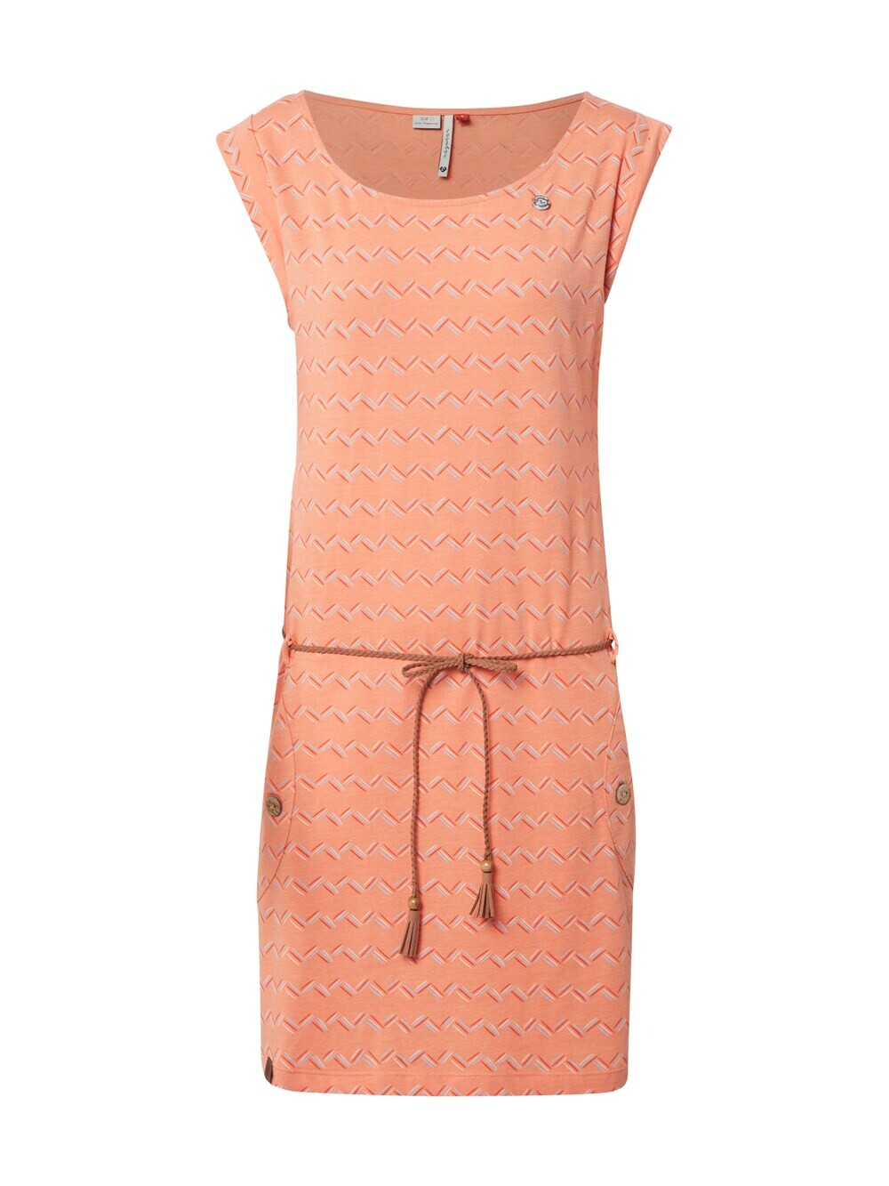 

Летнее платье Ragwear TAG ZIG ZAG, персик