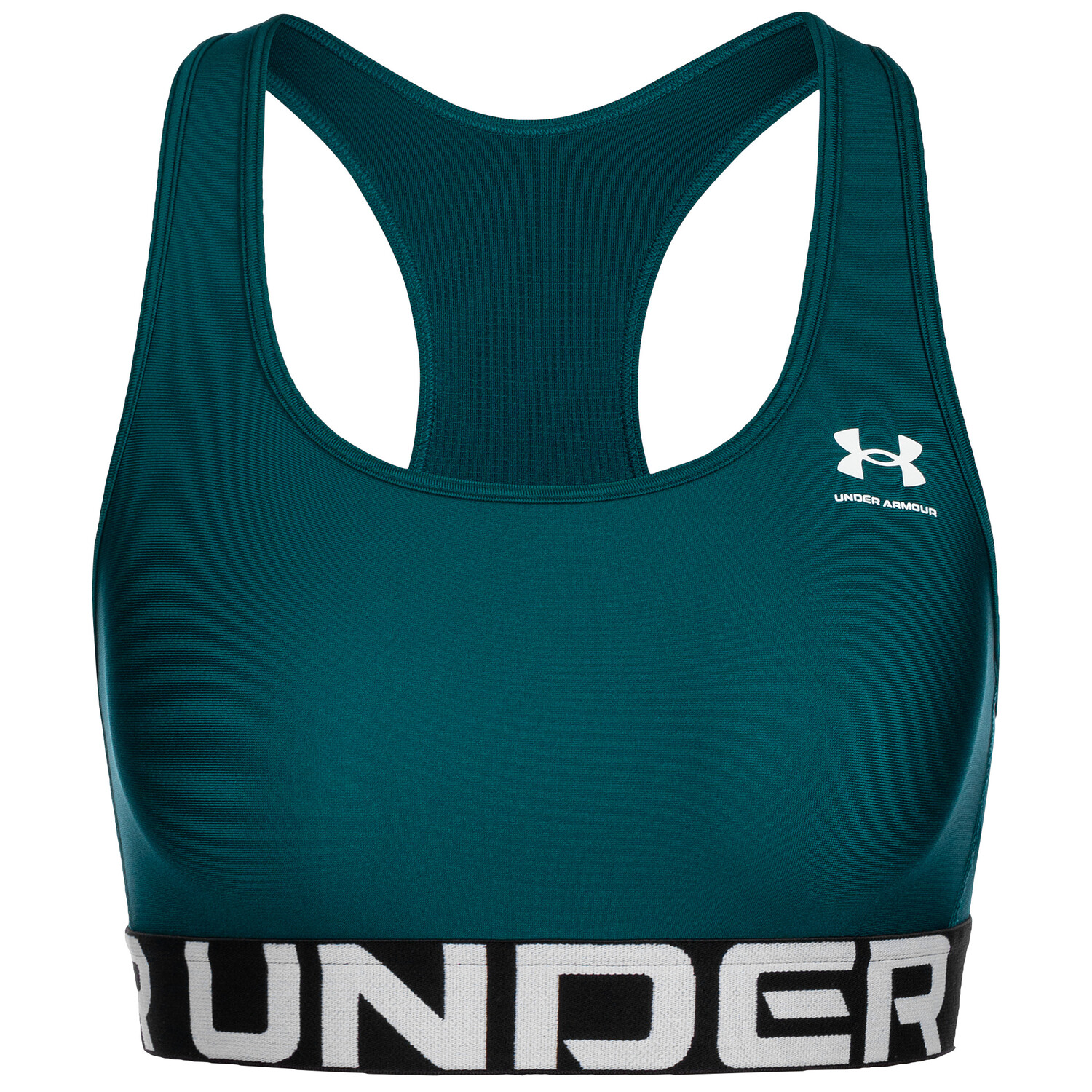 

Бюстгальтер Under Armour Sport BH HeatGear Authentics Mid, зеленый