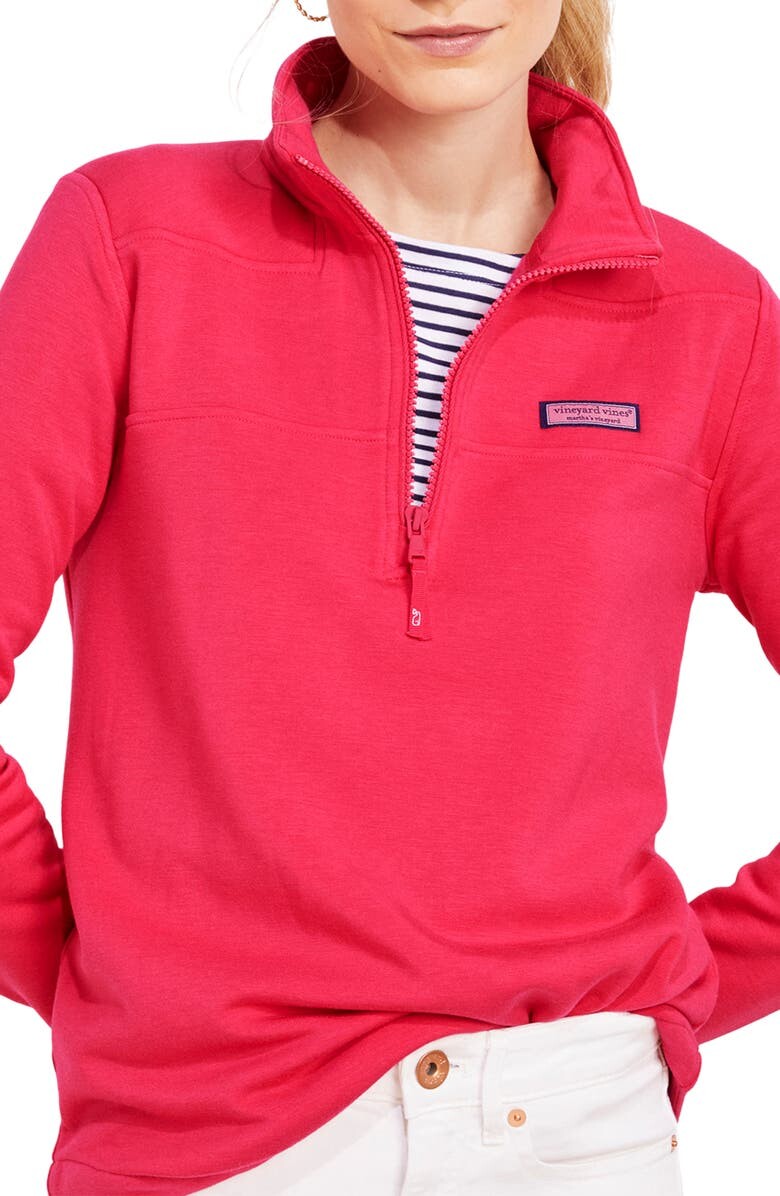 

Свободная толстовка Dreamcloth с молнией до половины VINEYARD VINES