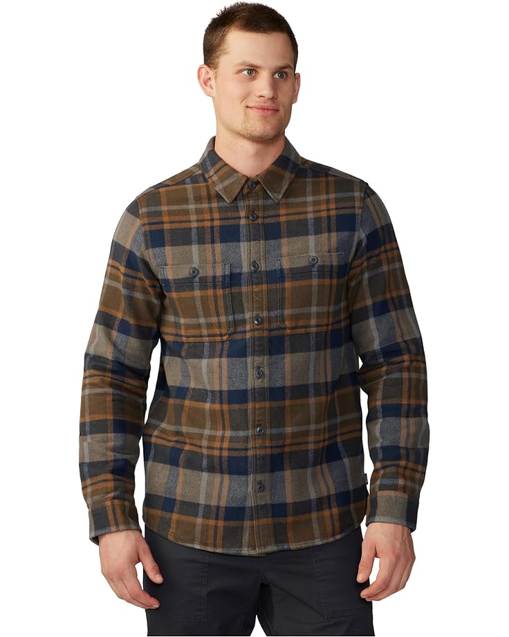 цена Рубашка Mountain Hardwear Plusher Long Sleeve, цвет Ridgeline Amsterdam Plaid