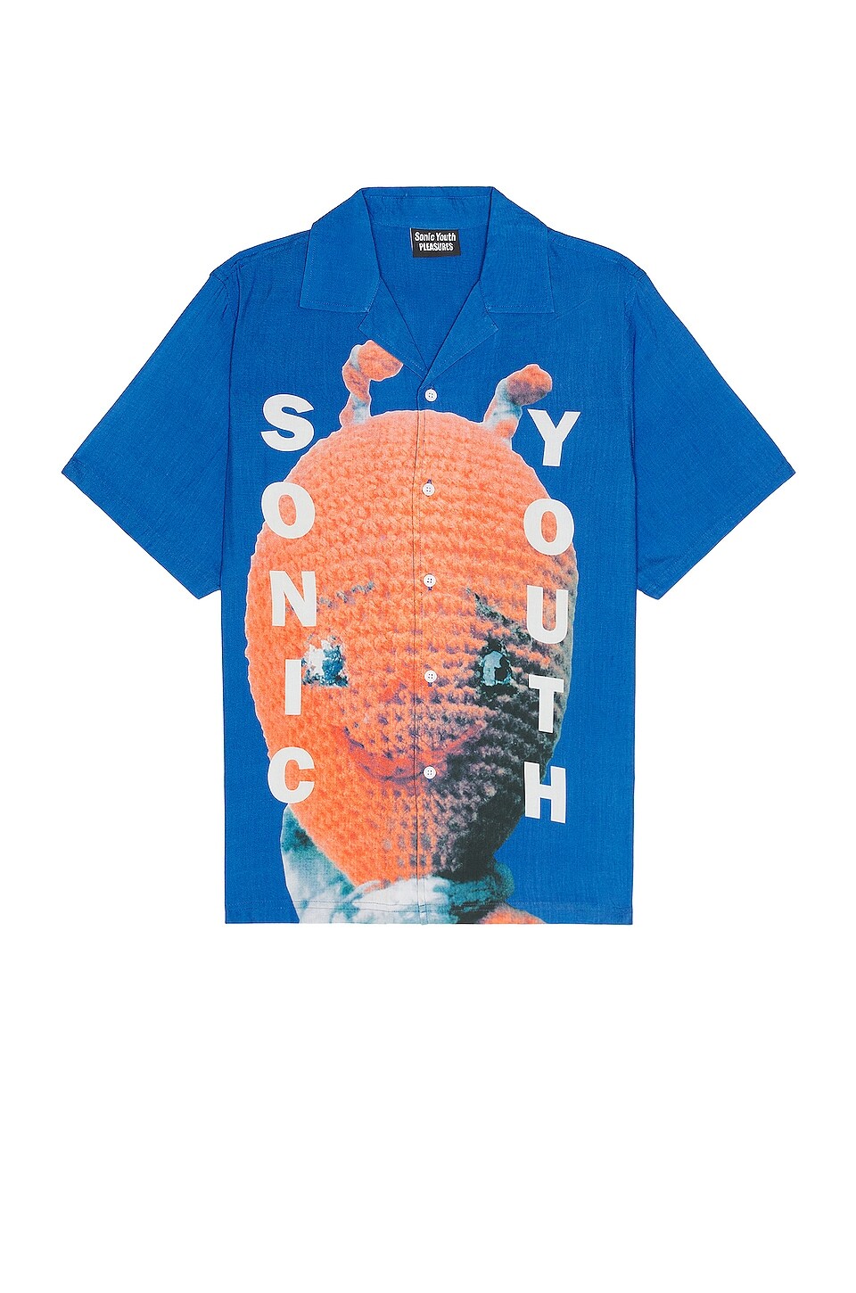 

Рубашка Pleasures X Sonic Youth Alien, синий