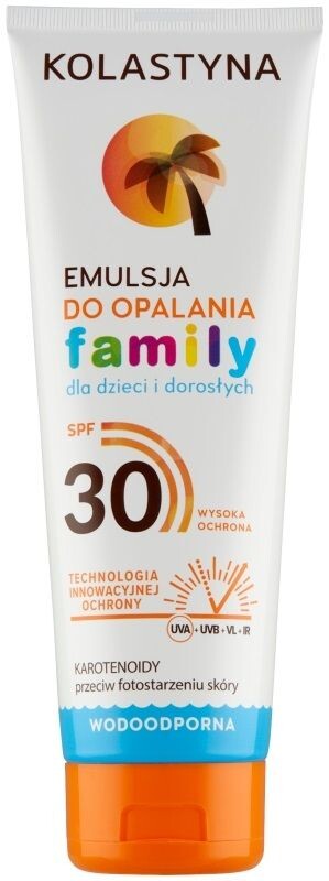 

Kolastyna Sun Family SPF30 дубильная эмульсия, 250 ml