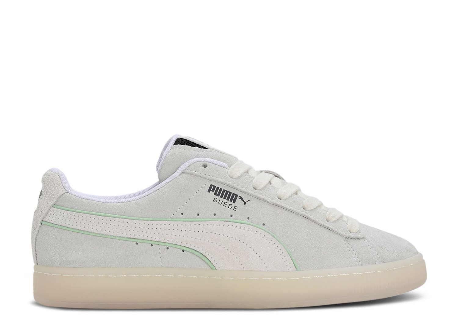 

Кроссовки Puma Palm Tree Crew X Suede 'Warm White Green', серый
