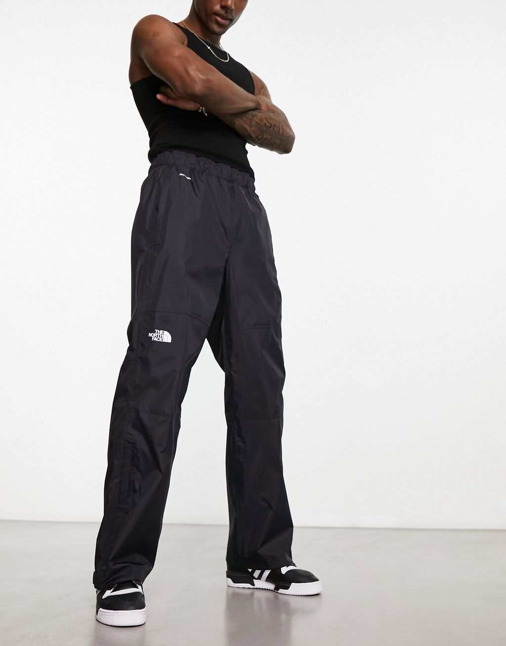 

Черные водонепроницаемые брюки The North Face Antora DryVent, Черный