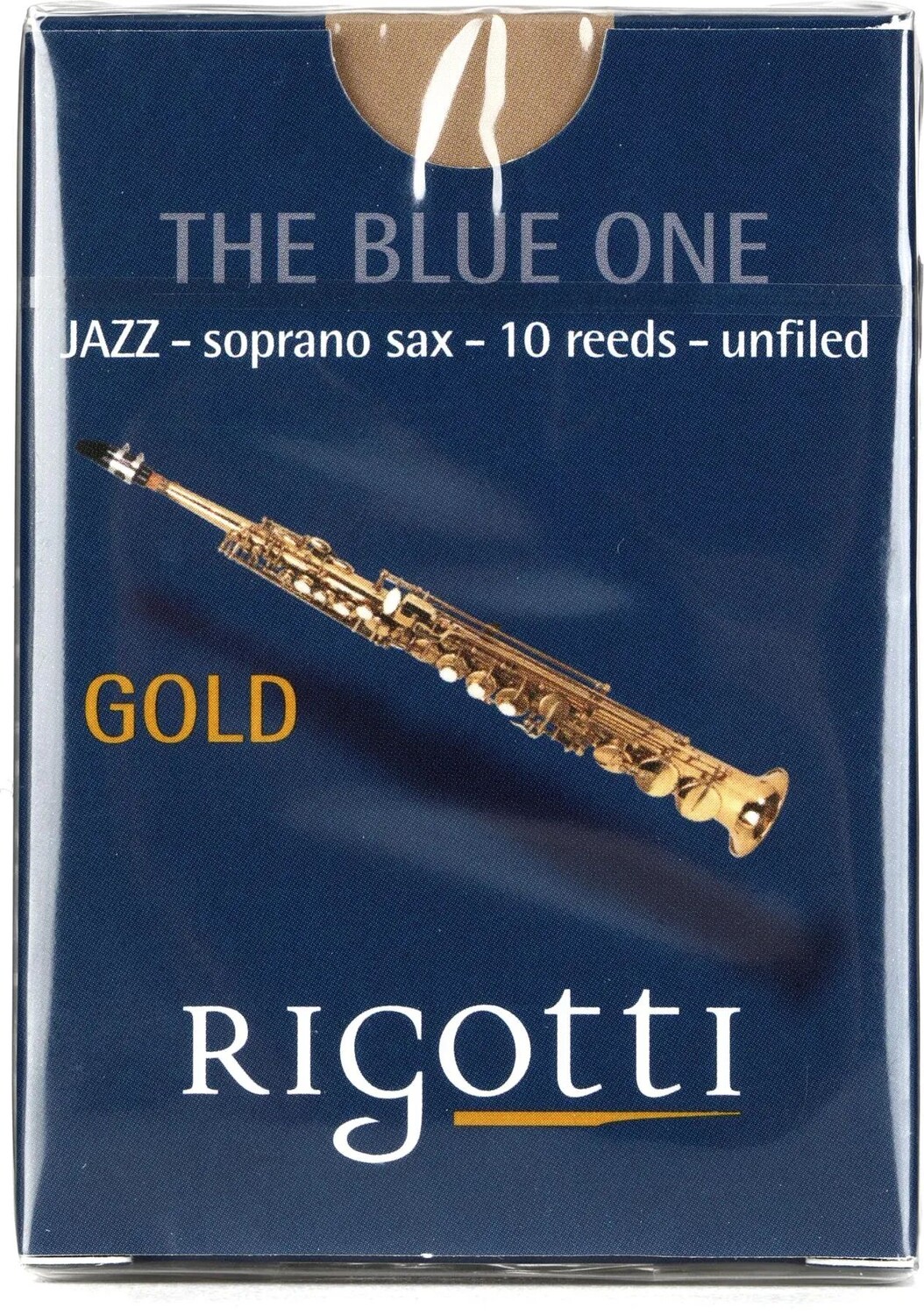 

Трости для саксофона Rigotti RG.JSS Gold Jazz Soprano — 2 крепких (10 шт. в упаковке)