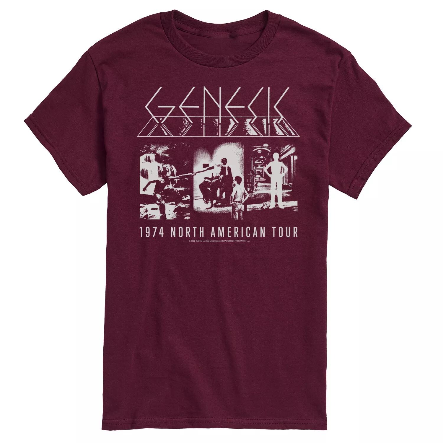

Мужская футболка Genesis 1974 Tour Licensed Character