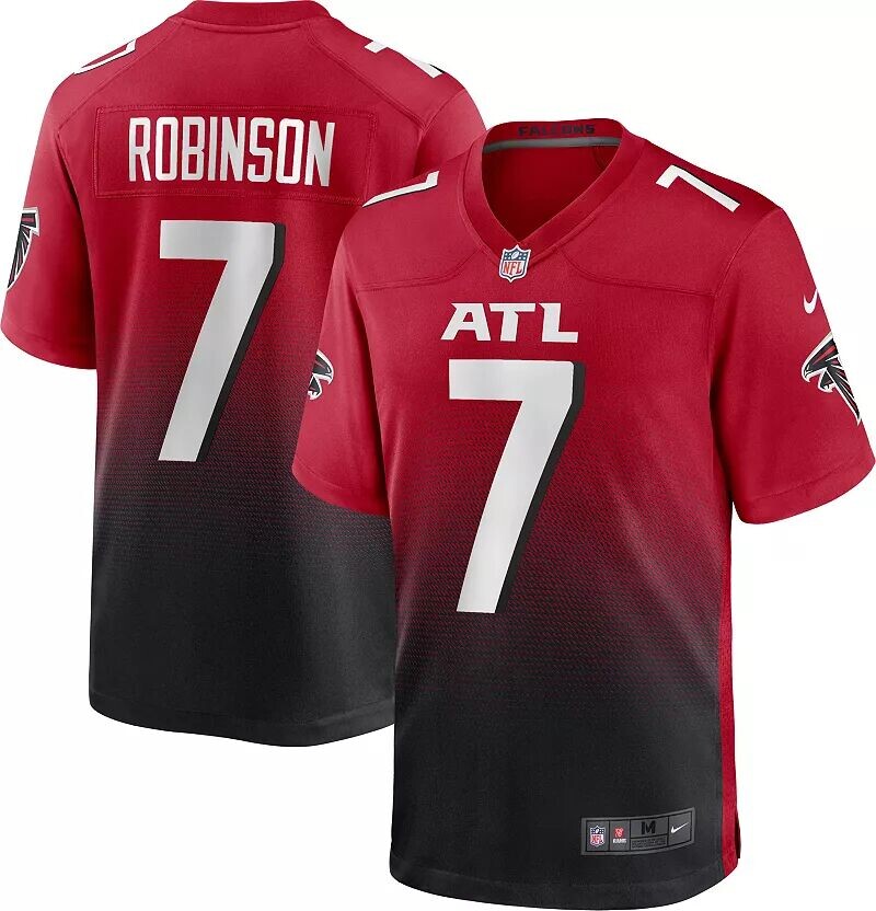 

Мужская футболка Nike Atlanta Falcons Bijan Robinson #7 для альтернативной игры