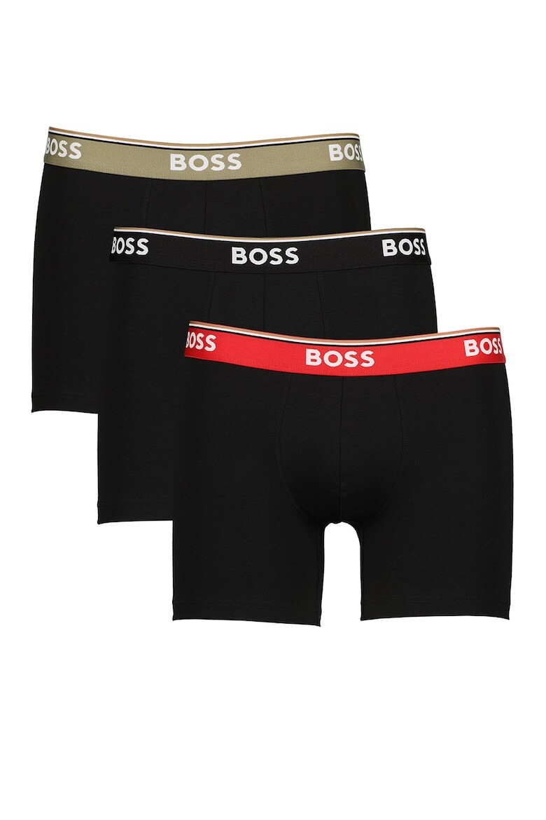 

Боксеры с логотипом Power - 3 пары Boss, красный
