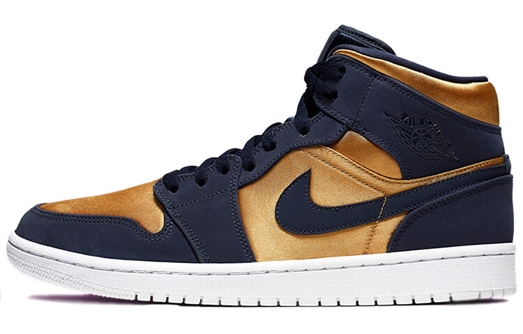

Nike Air Jordan 1 Mid Obsidian Desert Охра