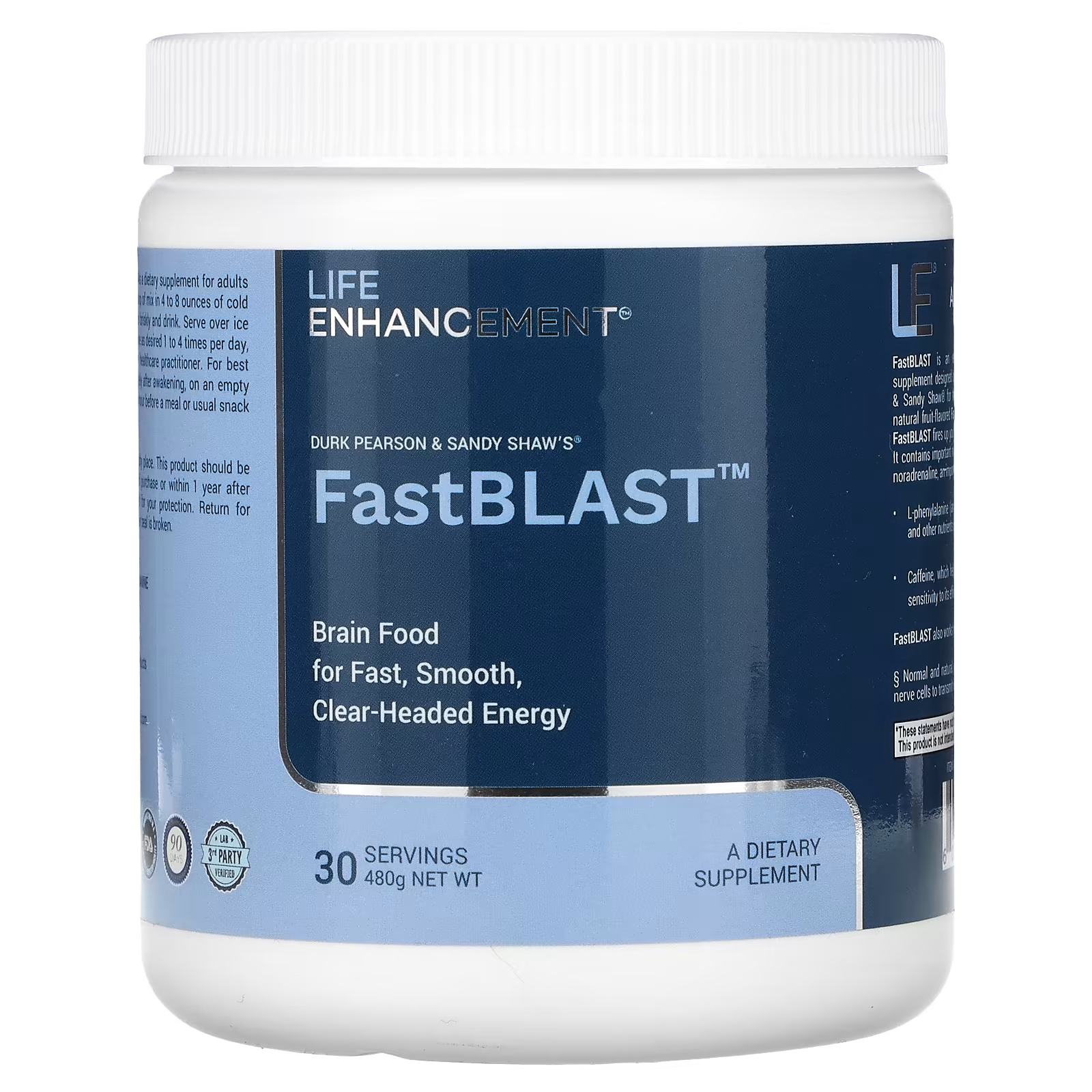 Life Enhancement FastBlast 480 г пищевая добавка life extension pro 30 мягких таблеток