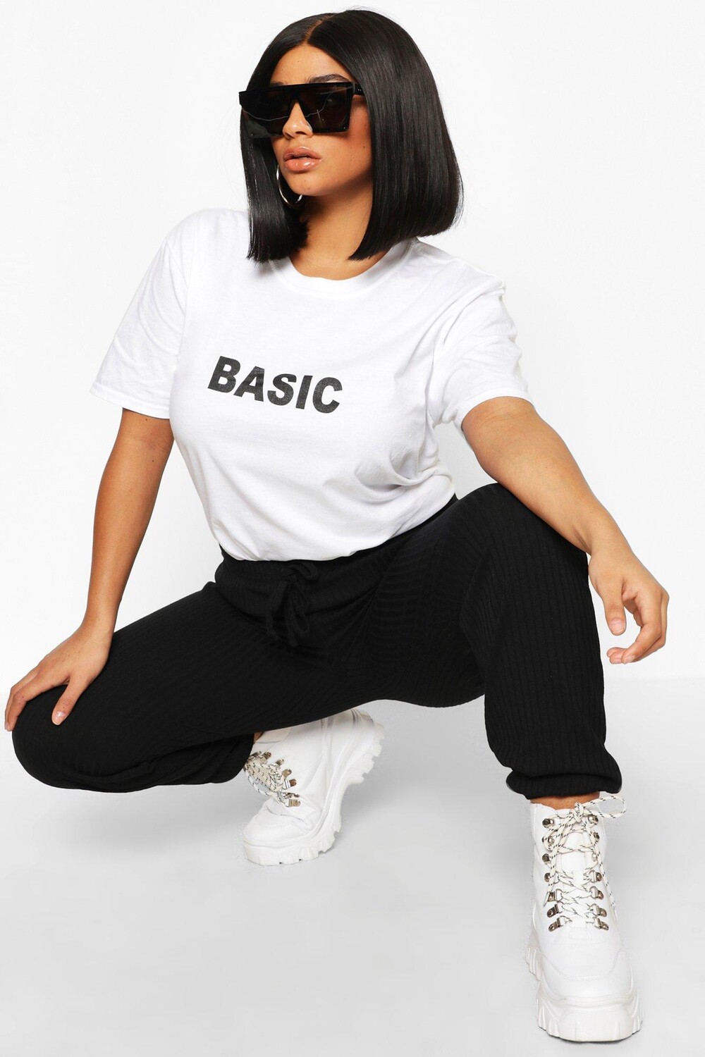 

футболка базовая Boohoo, белый