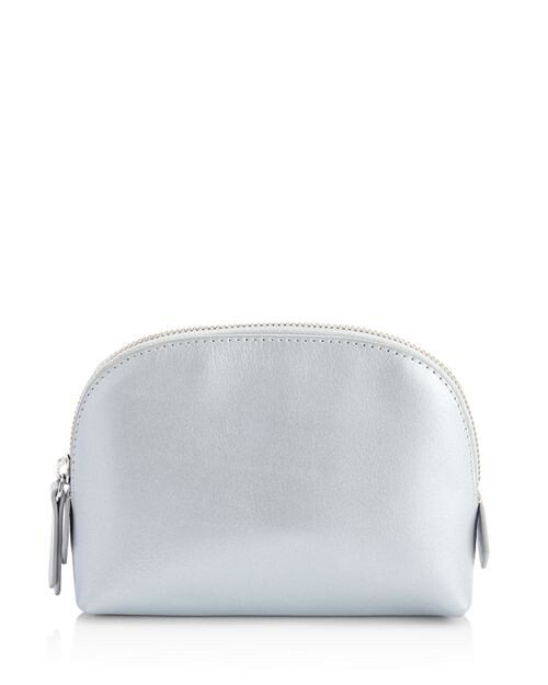 

Кожаный футляр для косметики ROYCE New York, цвет Silver